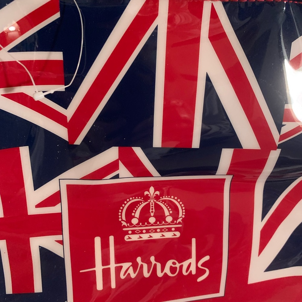 British Flag HARROD’S Bag purchased at HARROD’S